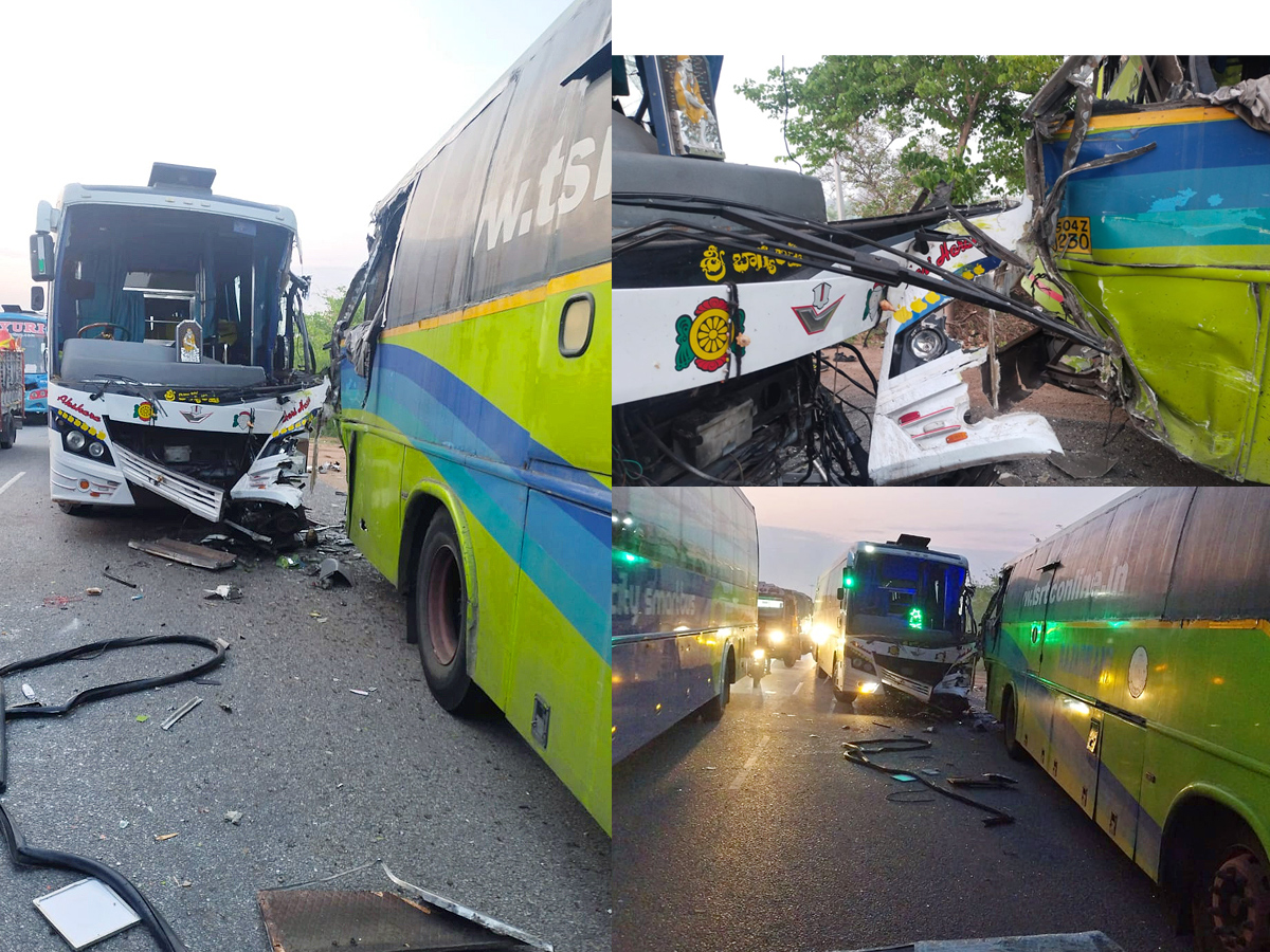 Pushpa 2 Artists Injured In A Bus Accident Near Narkatpally Photos - Sakshi1