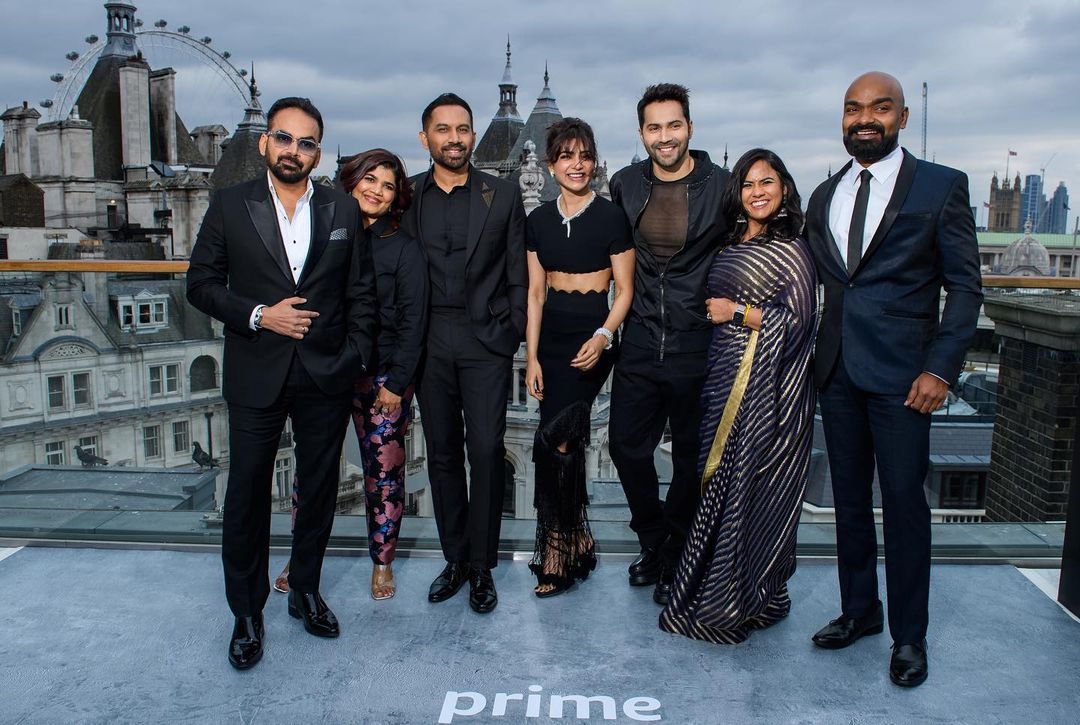 Samantha And Varun Dhawan With Citadel Team in London Photo Gallery - Sakshi7