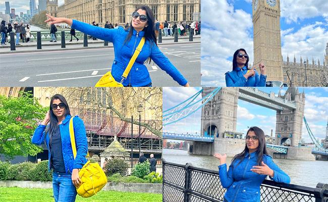 Anchor syamala visited London photos - Sakshi1