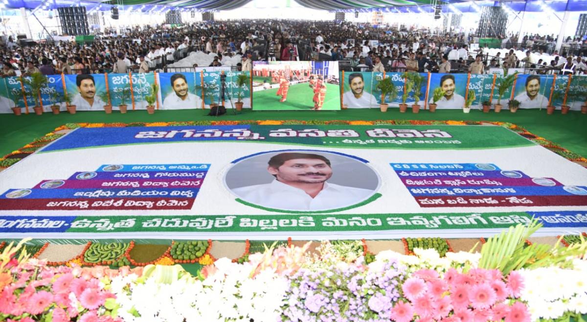 CM YS Jagan Disburse Jagananna Vasathi Deevena Funds Anantapur Photo Gallery - Sakshi19