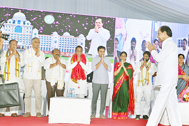 CM KCR Inaugurates New Telangana Secretariat Building Photos - Sakshi6