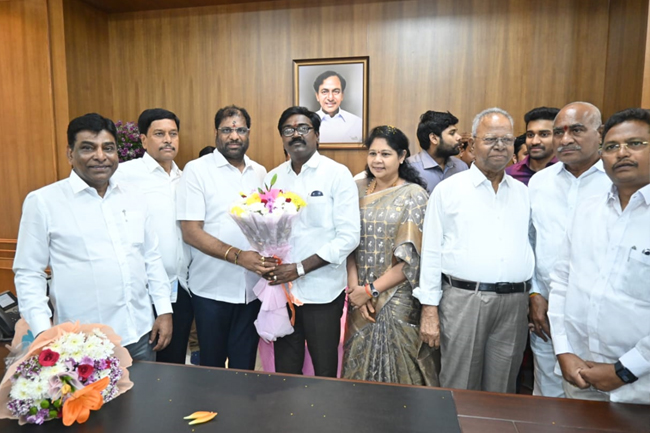 Telangana Ministers received chambers in the new Secretariat Photos - Sakshi9