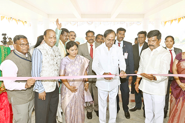 CM KCR Inaugurates New Telangana Secretariat Building Photos - Sakshi9