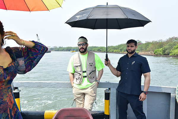 Agent Movie Team Special Interview at Kakinada Port - Sakshi11