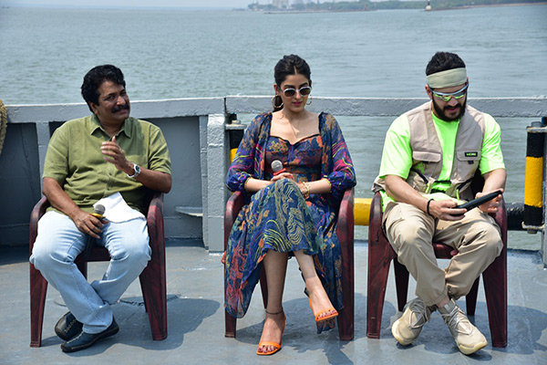 Agent Movie Team Special Interview at Kakinada Port - Sakshi16