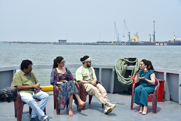 Agent Movie Team Special Interview at Kakinada Port - Sakshi21