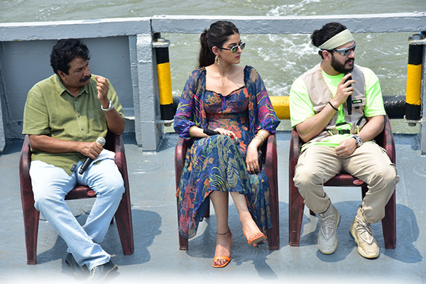 Agent Movie Team Special Interview at Kakinada Port - Sakshi22