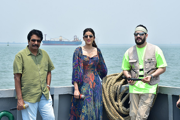 Agent Movie Team Special Interview at Kakinada Port - Sakshi5