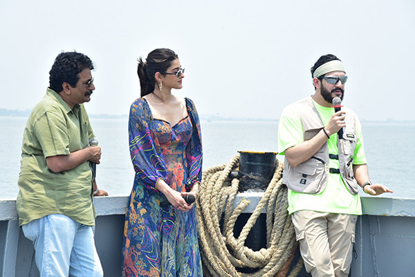 Agent Movie Team Special Interview at Kakinada Port - Sakshi9