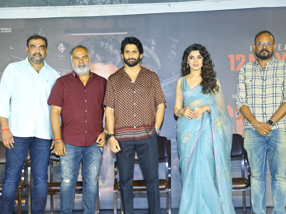 Naga Chaitanya Custody Movie Press Meet Pics - Sakshi2