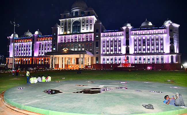 Here How Telangana New Secretariat Building Looks From Inside Pics - Sakshi16