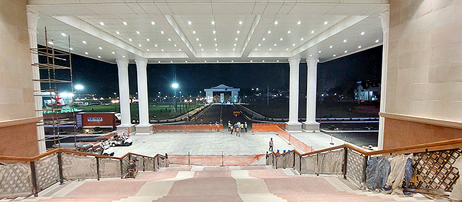 Here How Telangana New Secretariat Building Looks From Inside Pics - Sakshi9