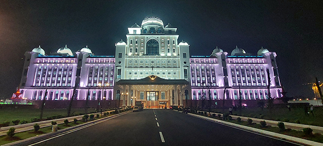 Here How Telangana New Secretariat Building Looks From Inside Pics - Sakshi10