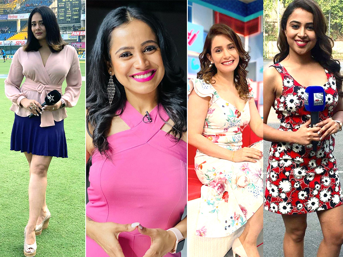 10 Hottest Female Anchors And Presenters Of IPL 2023 - Sakshi1