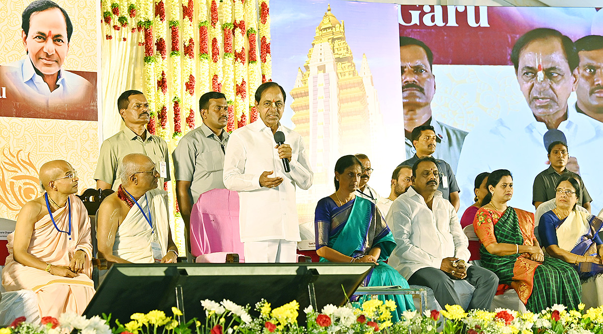 inaugurating The SriKrishna Temple in Hyderabad - Sakshi18