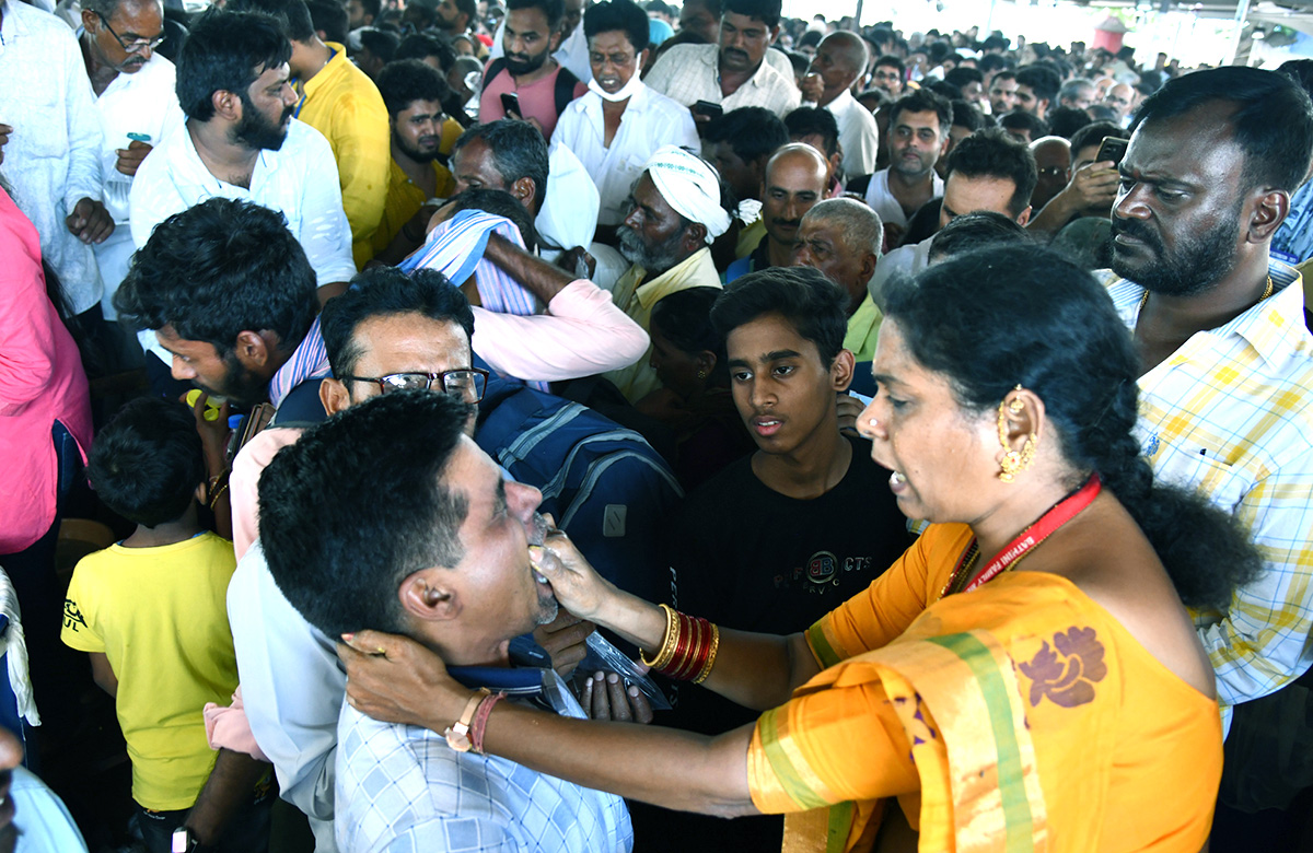 Fish Medicine Distribution Nampally Exhibition Grounds Photos - Sakshi22