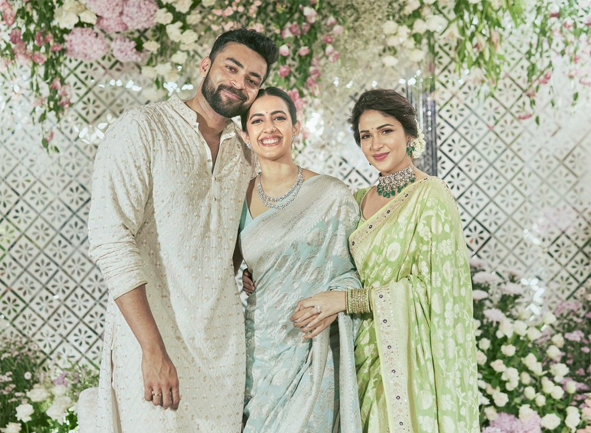 varun tej and lavanya tripathi engagement photos - Sakshi2