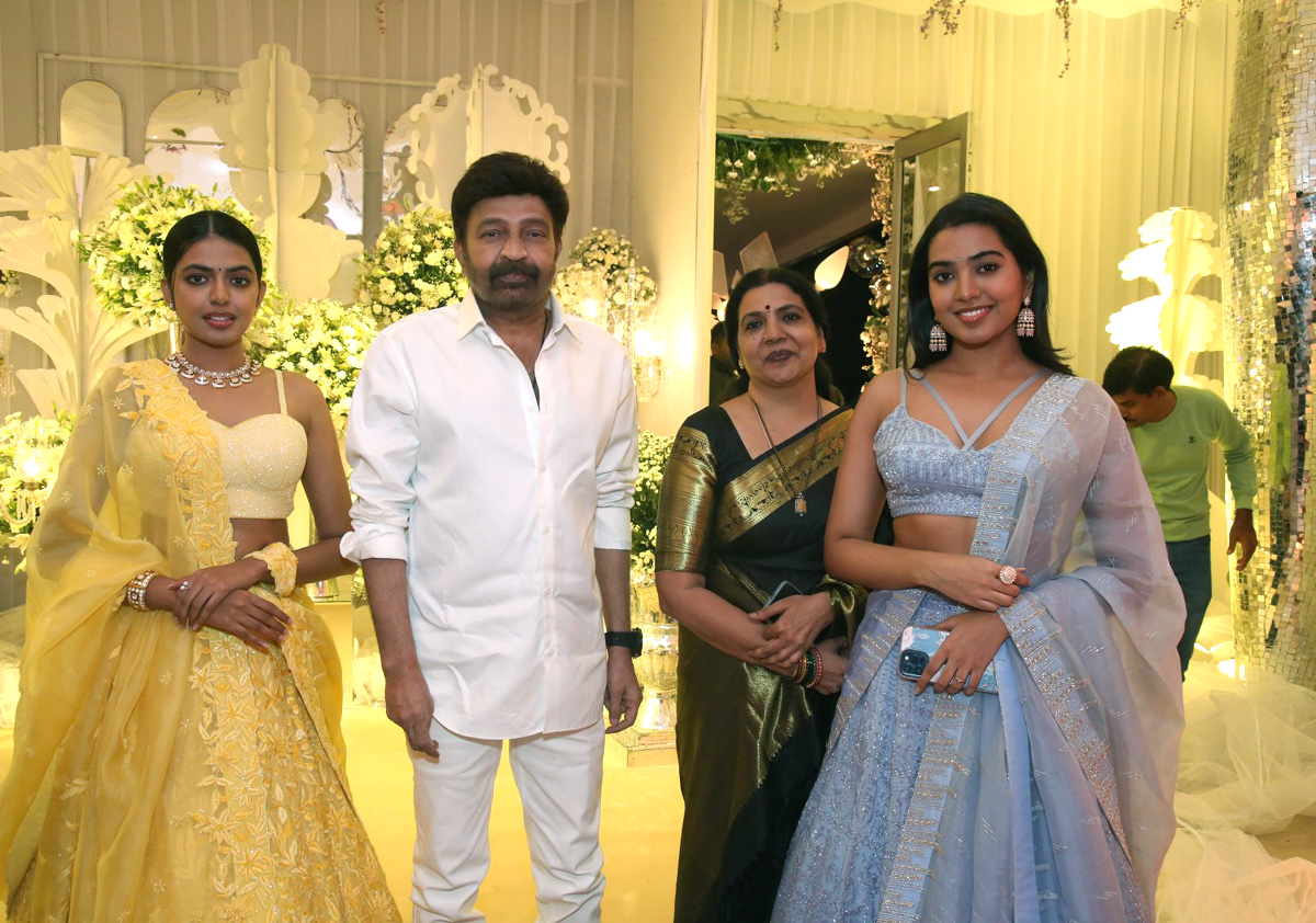 tollywood celebrities at sharwanand wedding reception function at hyderabad - Sakshi10