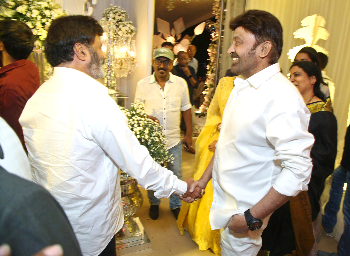 tollywood celebrities at sharwanand wedding reception function at hyderabad - Sakshi11