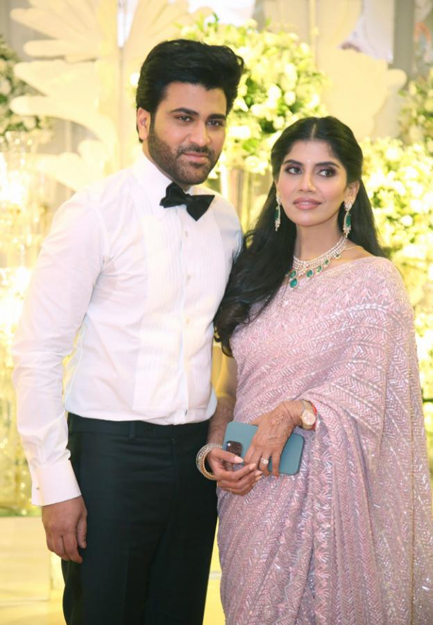 tollywood celebrities at sharwanand wedding reception function at hyderabad - Sakshi20