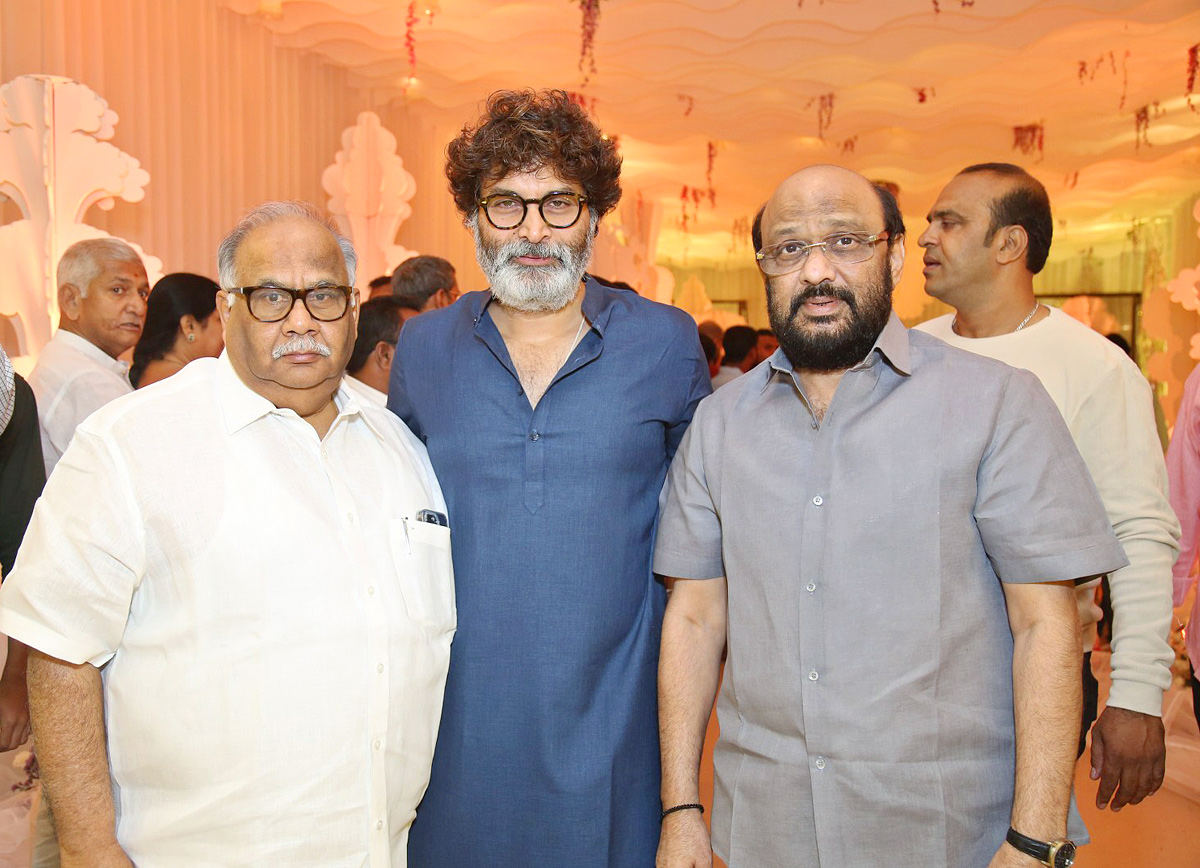 tollywood celebrities at sharwanand wedding reception function at hyderabad - Sakshi36