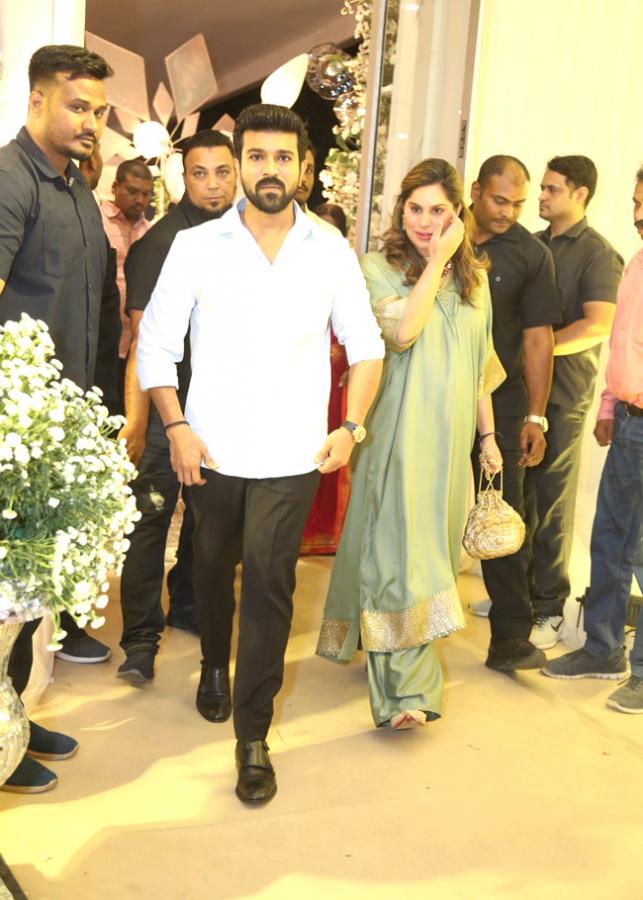 tollywood celebrities at sharwanand wedding reception function at hyderabad - Sakshi4