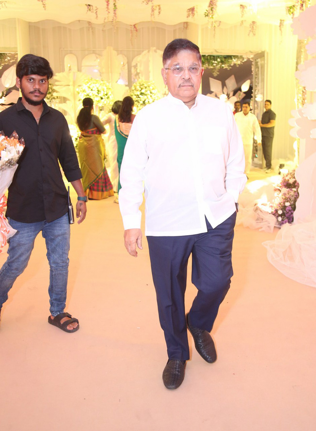 tollywood celebrities at sharwanand wedding reception function at hyderabad - Sakshi40