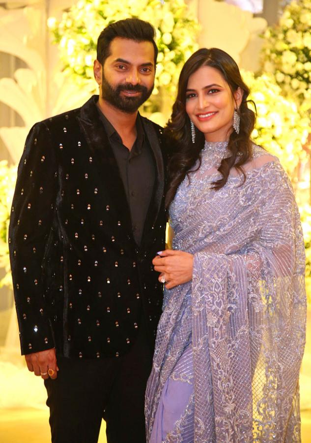 tollywood celebrities at sharwanand wedding reception function at hyderabad - Sakshi45