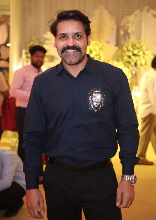 tollywood celebrities at sharwanand wedding reception function at hyderabad - Sakshi47