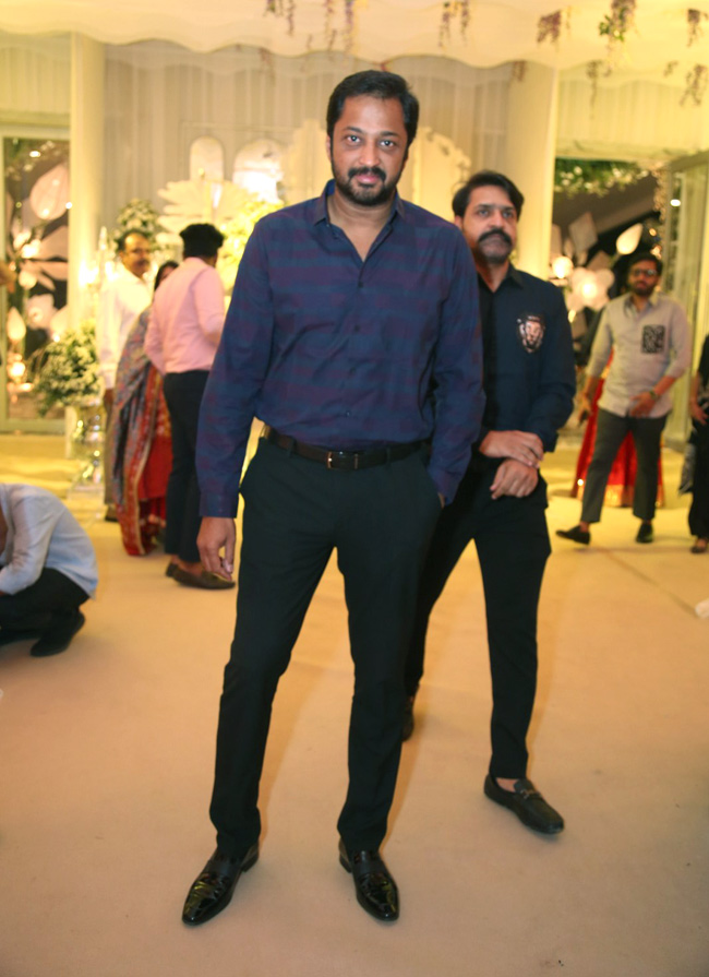 tollywood celebrities at sharwanand wedding reception function at hyderabad - Sakshi52