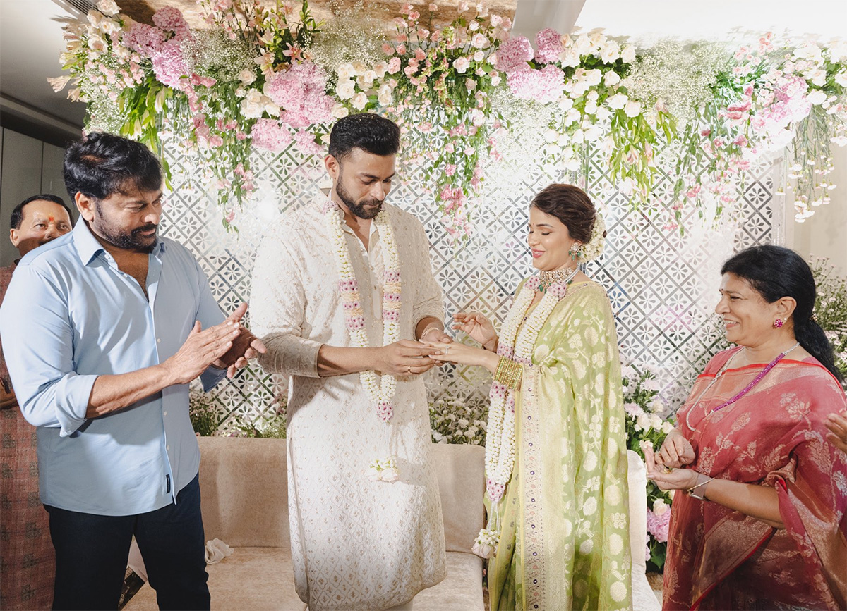 varun tej and lavanya tripathi engagement photos - Sakshi1