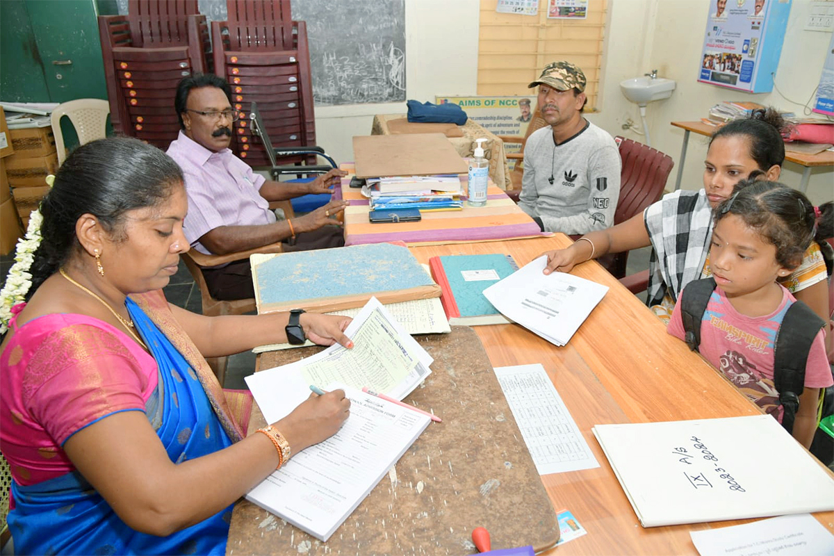 Andhra Pradesh schools reopened 2023 June Photos - Sakshi17