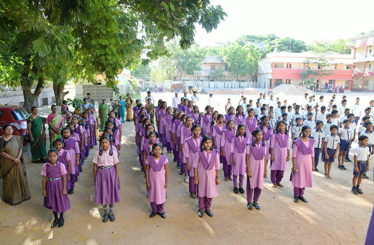 Andhra Pradesh schools reopened 2023 June Photos - Sakshi25