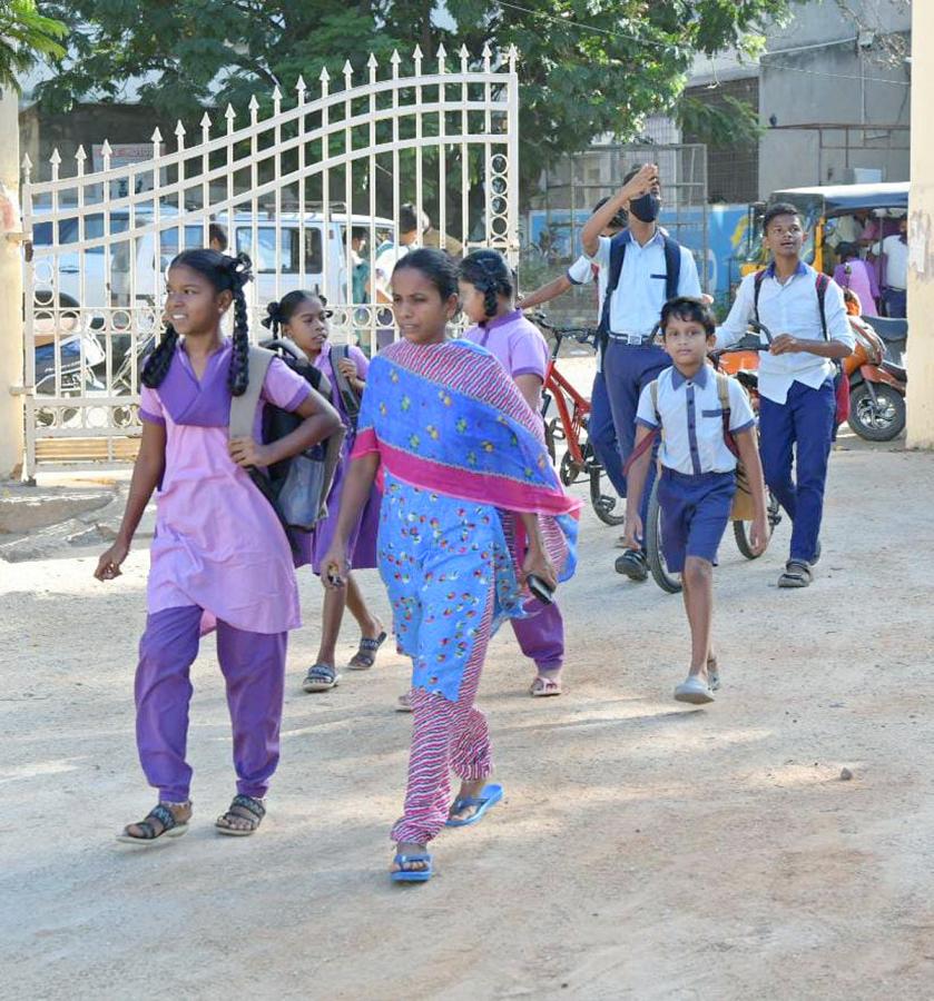 Andhra Pradesh schools reopened 2023 June Photos - Sakshi29