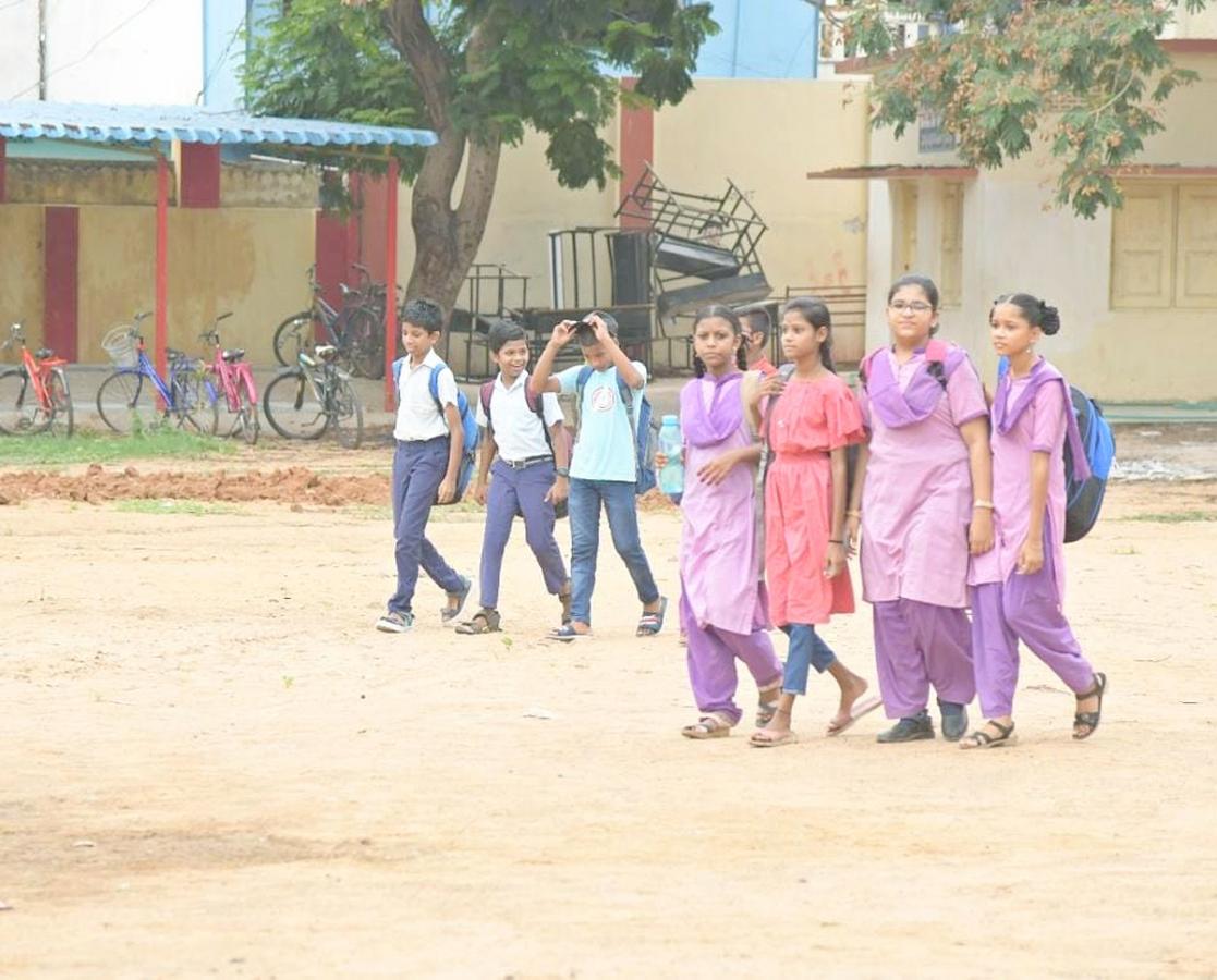 Andhra Pradesh schools reopened 2023 June Photos - Sakshi34