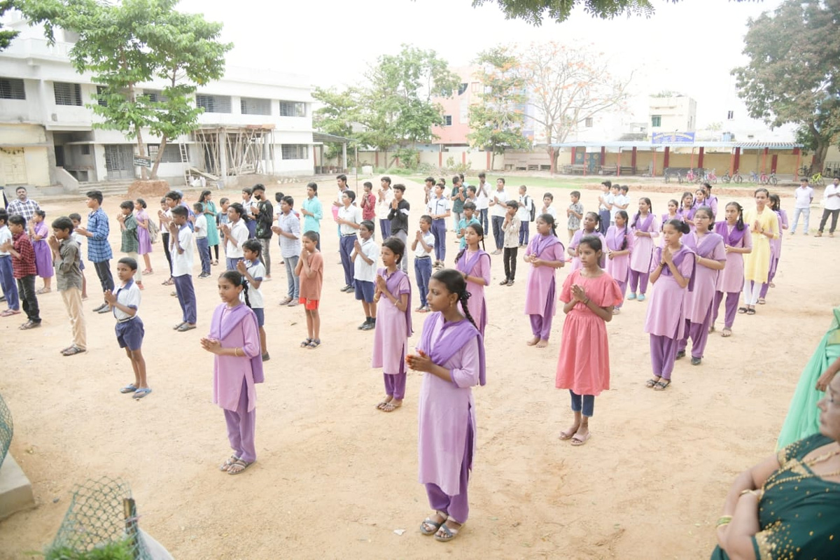 Andhra Pradesh schools reopened 2023 June Photos - Sakshi36