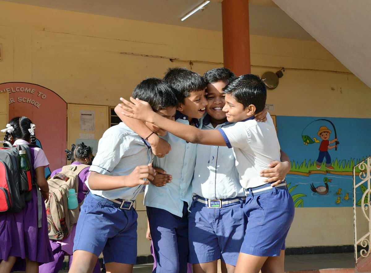 andhra pradesh schools reopen today - Sakshi6