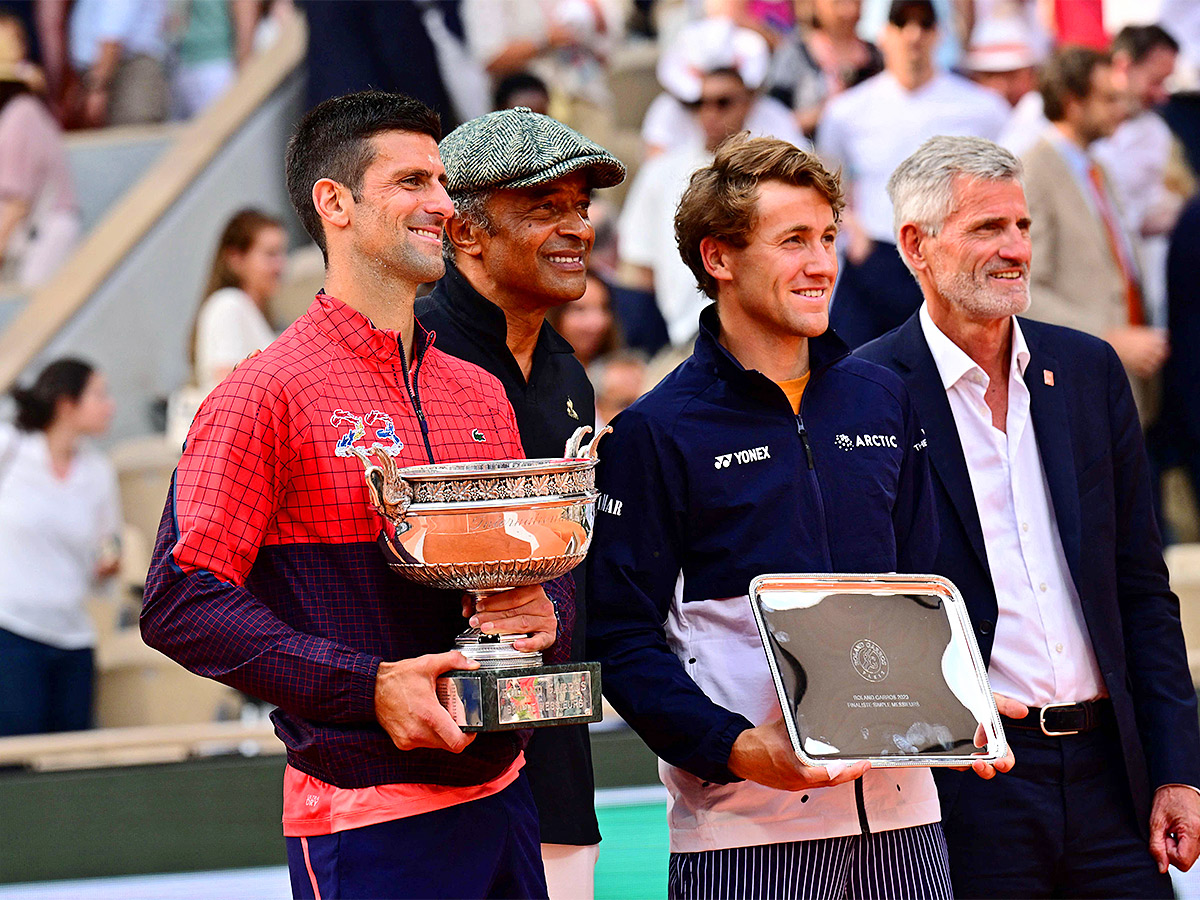 Novak Djokovic vs Casper Ruud French Open Final Highlights - Sakshi23