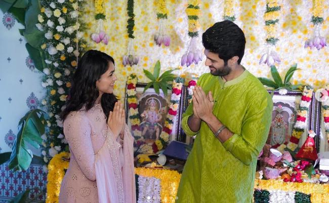 Vijay Devarakonda And Mrunal Thakur New Movie Launch Photo Gallery - Sakshi1