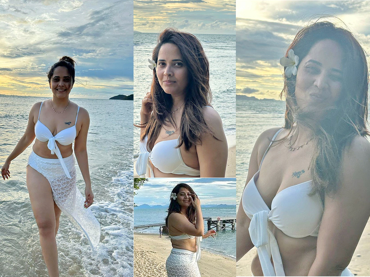 Anchor Anasuya beach vacation Photos - Sakshi1