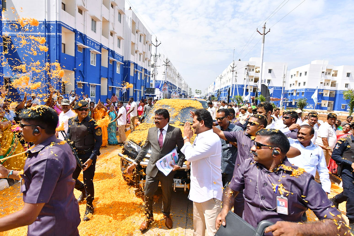 Photos Gallery Inside: AP CM YS Jagan Gudivada Visit To Distribute TIDCO Houses - Sakshi20