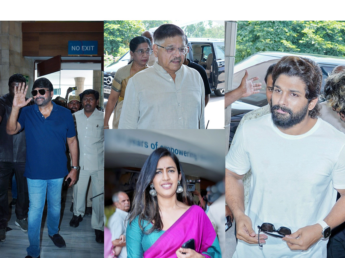 Mega Star Chiranjeevi And Family At Apollo Hospitals Photos - Sakshi1