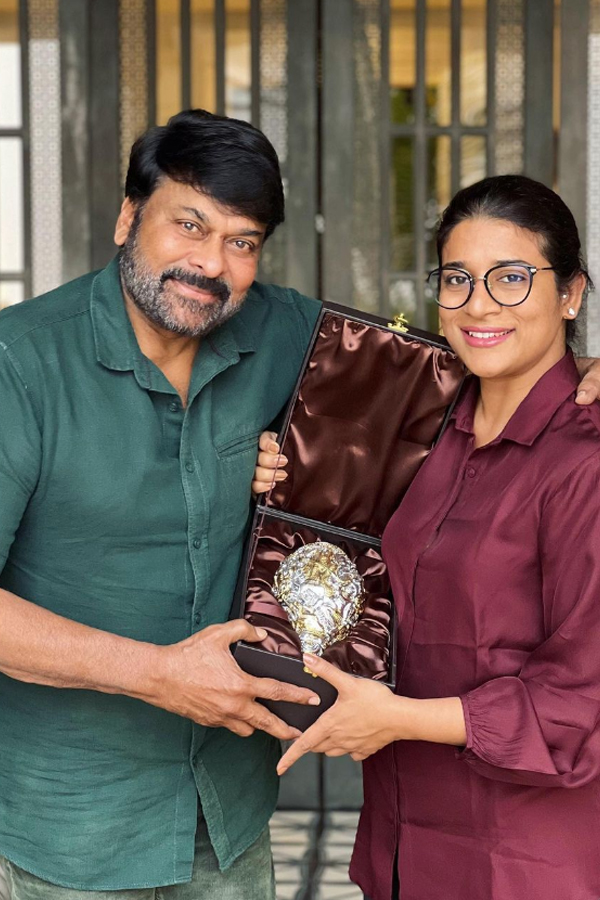 Chiranjeevi With Grand Daughters Rare Photos - Sakshi17