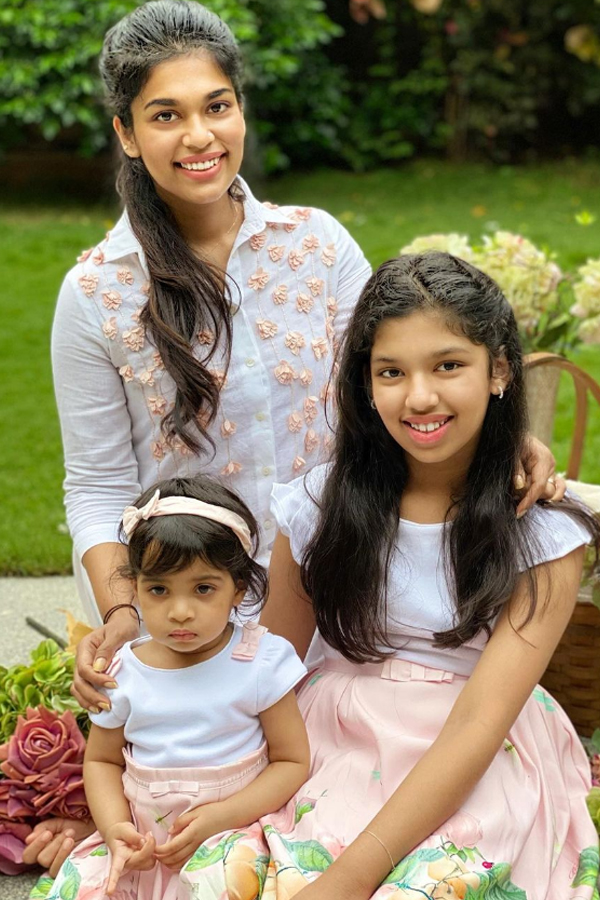 Chiranjeevi With Grand Daughters Rare Photos - Sakshi3