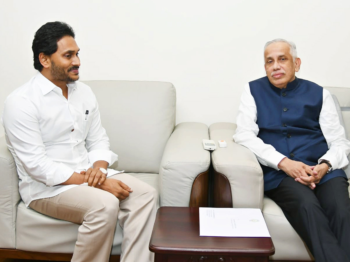 CM Ys Jagan Meeting With AP Governor Photos - Sakshi7