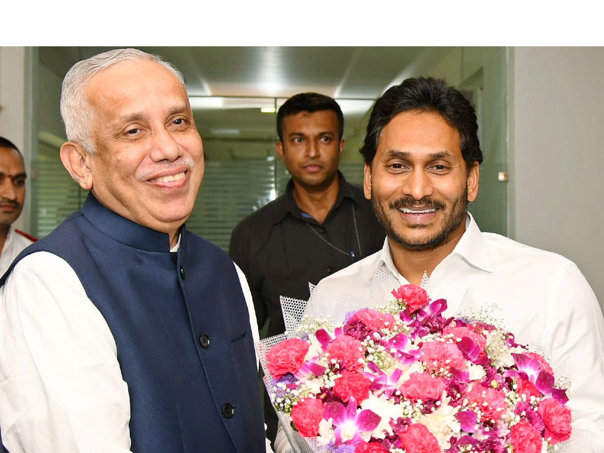 CM Ys Jagan Meeting With AP Governor Photos - Sakshi1