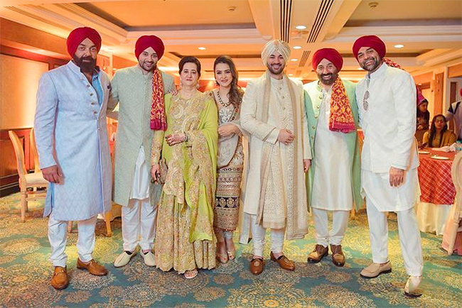 Karan Deol and Drisha Acharya wedding Pics - Sakshi5