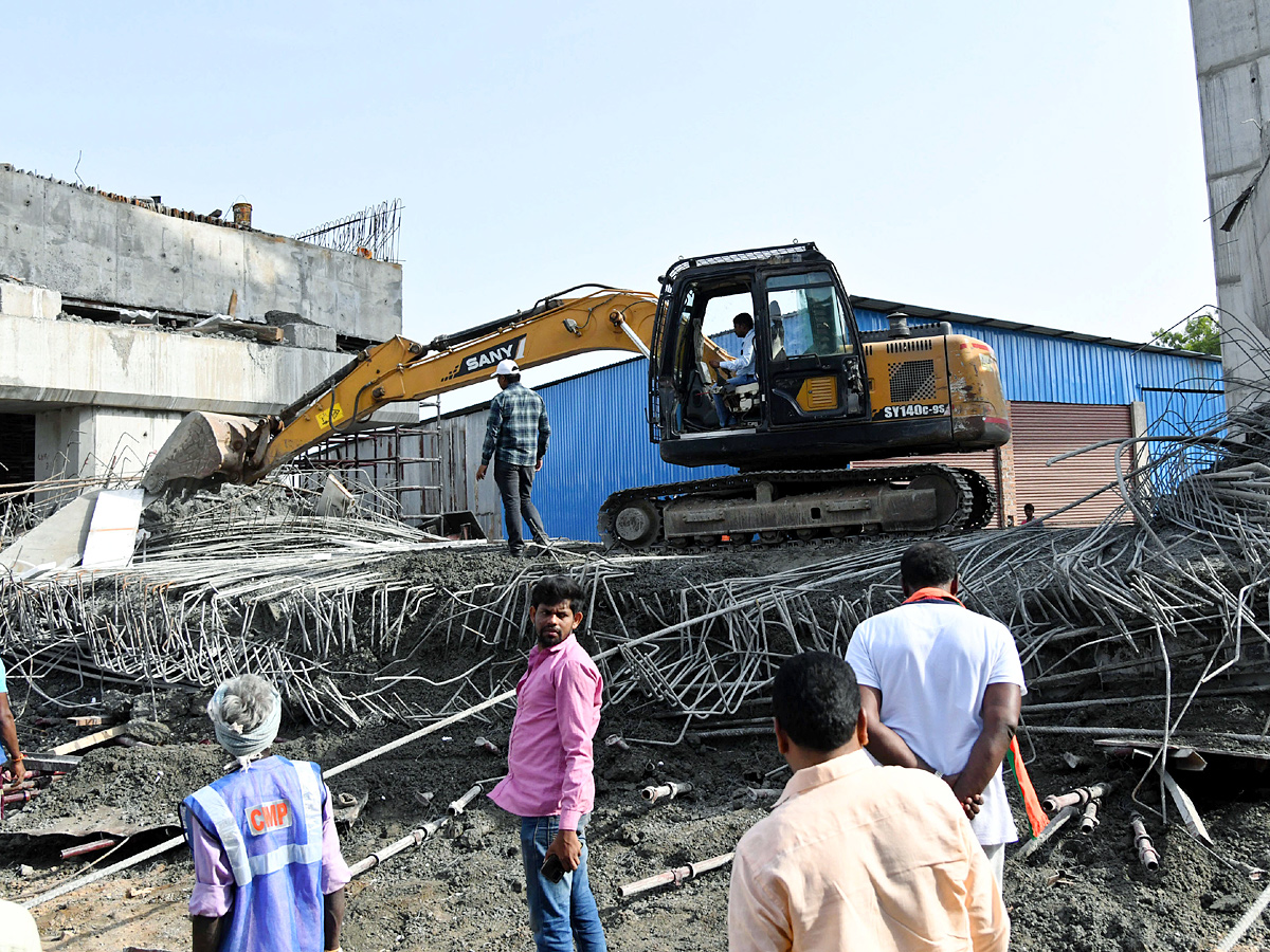 Under Construction Fly Over Collapsed in LB Nagar Photos - Sakshi9