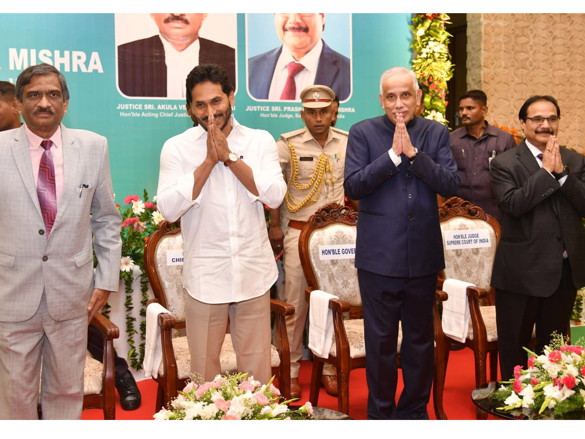 Andhra pradesh Govt Honored Supreme Court Judge Justice Prashant Kumar Mishra Photos - Sakshi10