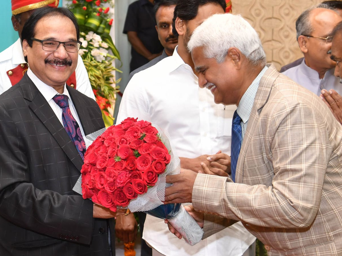 Andhra pradesh Govt Honored Supreme Court Judge Justice Prashant Kumar Mishra Photos - Sakshi25